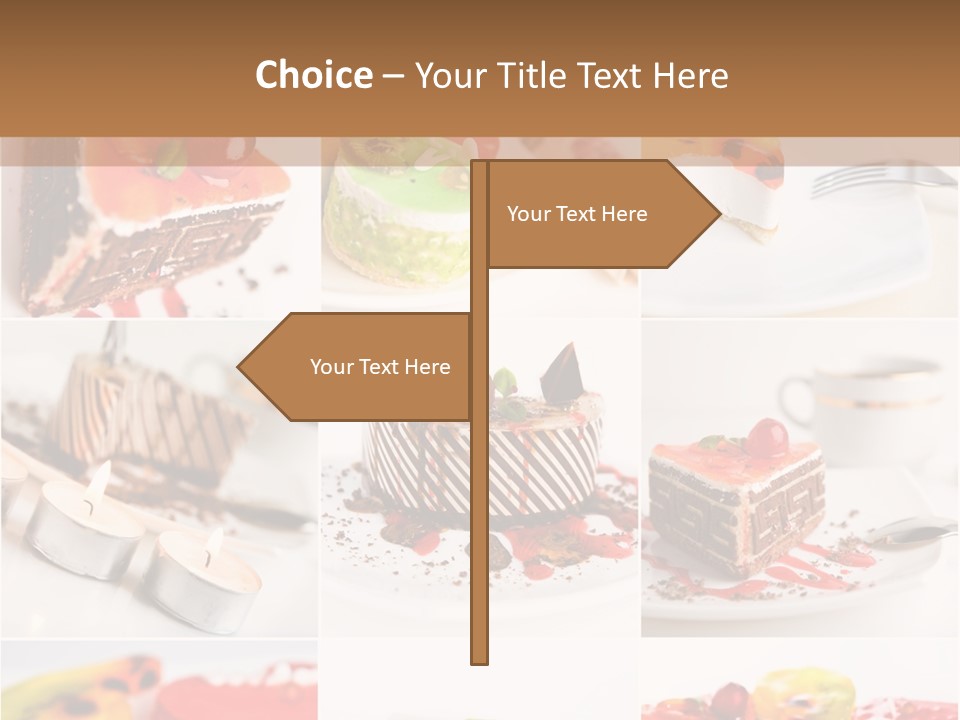 Green Macro Chocolate PowerPoint Template