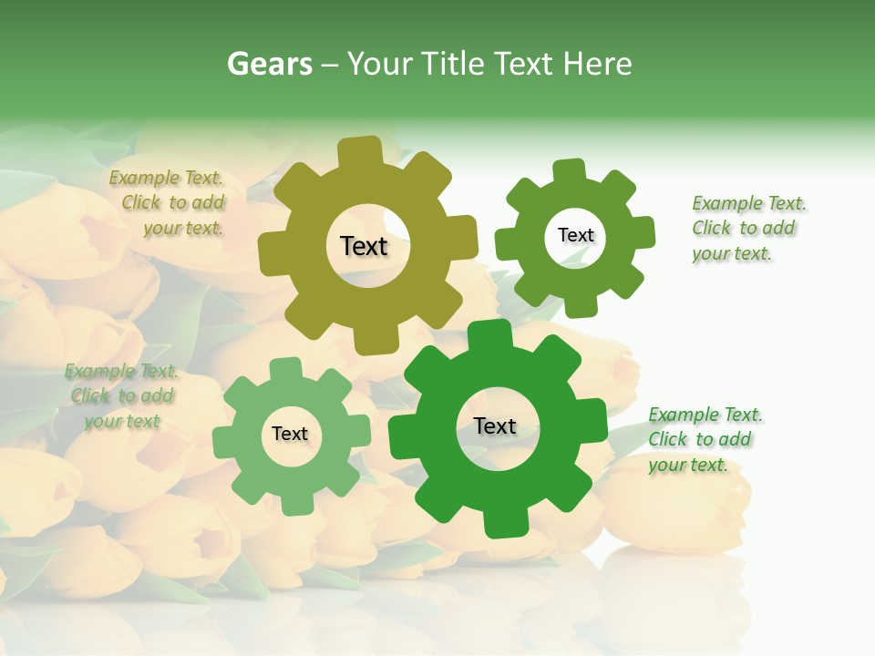 Masculine Muscle Fitness PowerPoint Template