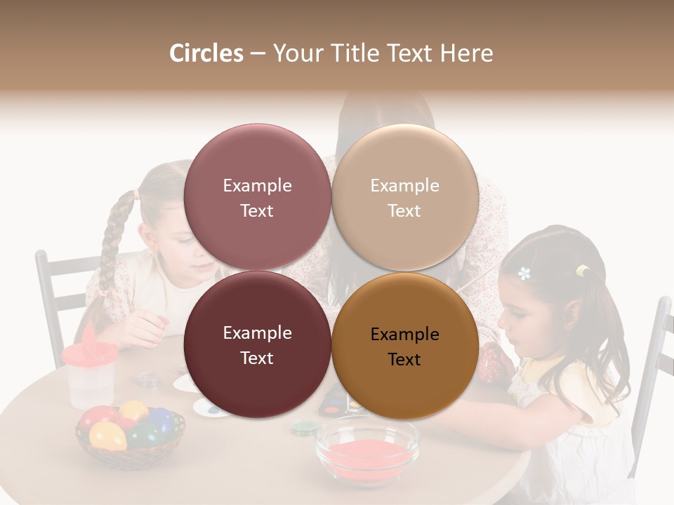 Student Outdoor Female PowerPoint Template