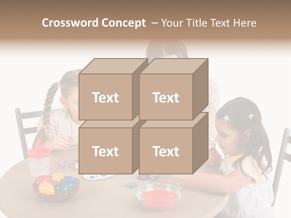 Student Outdoor Female PowerPoint Template