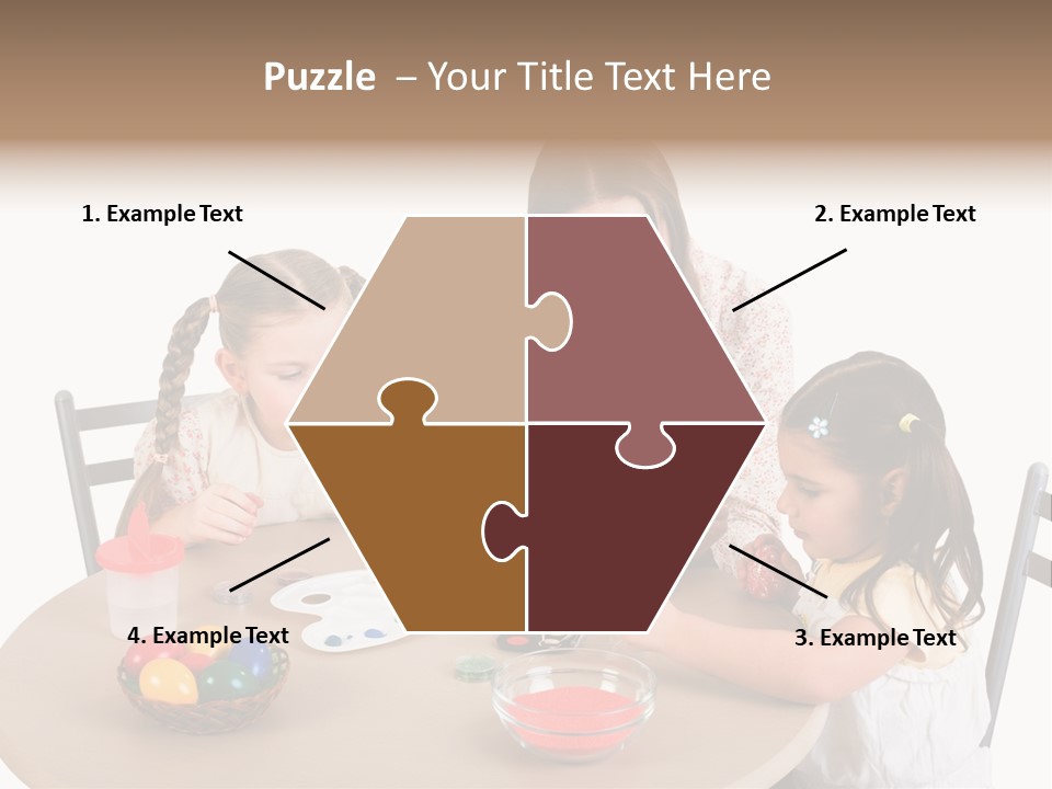 Student Outdoor Female PowerPoint Template