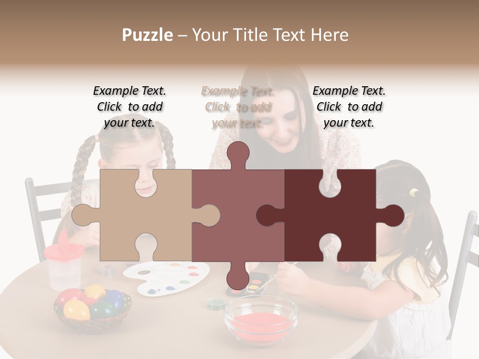 Student Outdoor Female PowerPoint Template