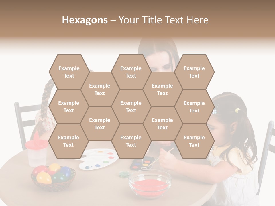 Student Outdoor Female PowerPoint Template