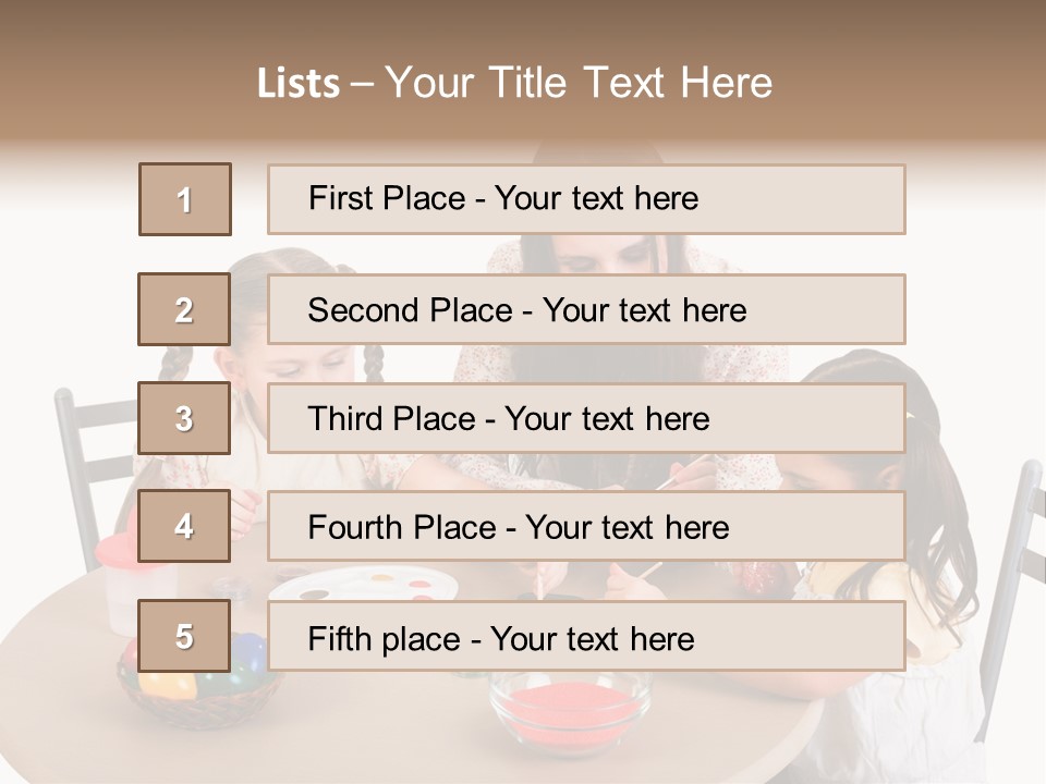 Student Outdoor Female PowerPoint Template