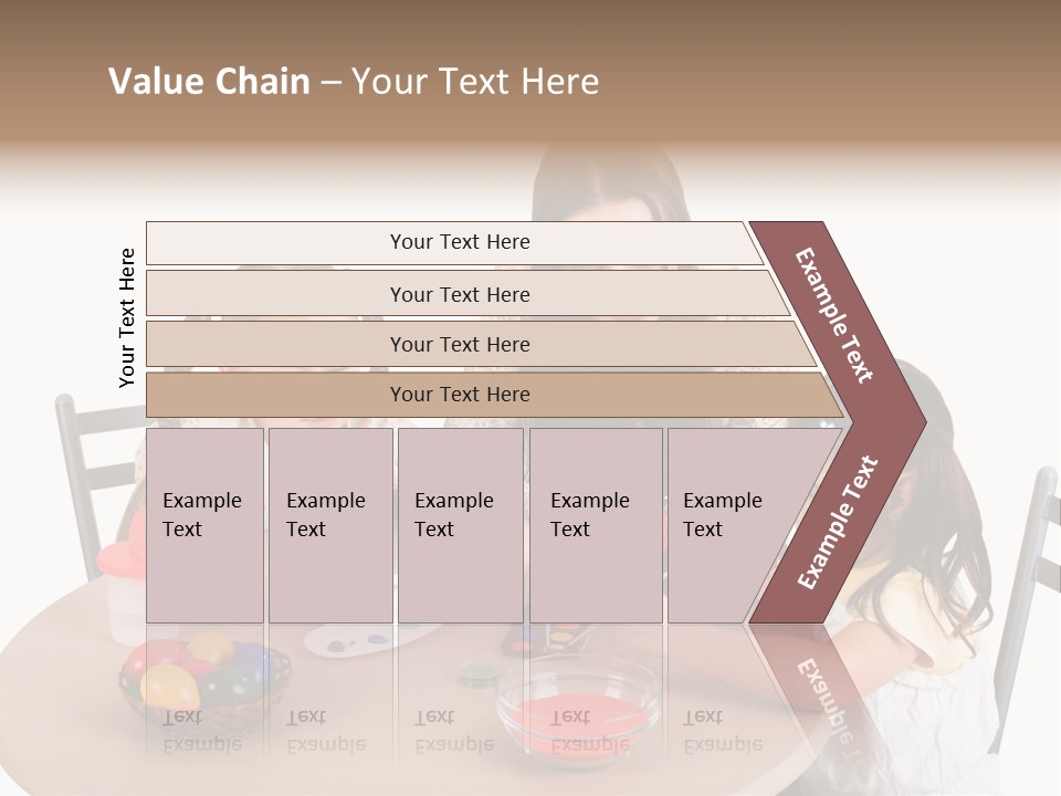 Student Outdoor Female PowerPoint Template