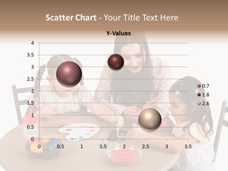 Student Outdoor Female PowerPoint Template