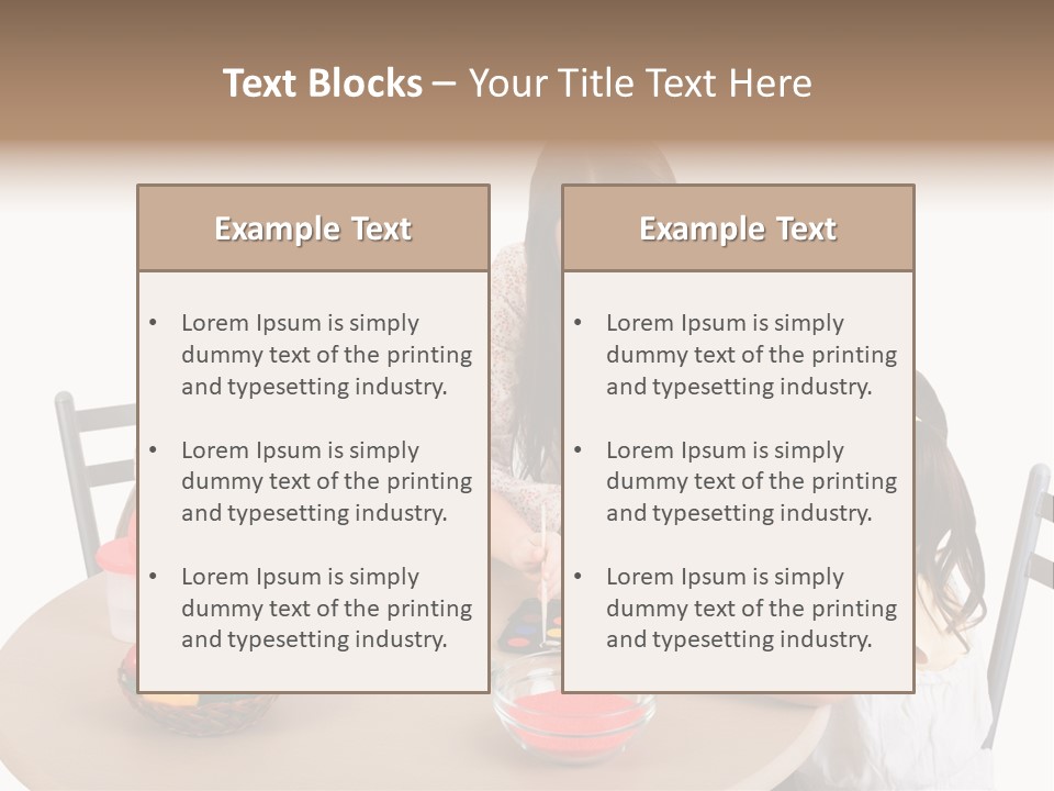 Student Outdoor Female PowerPoint Template