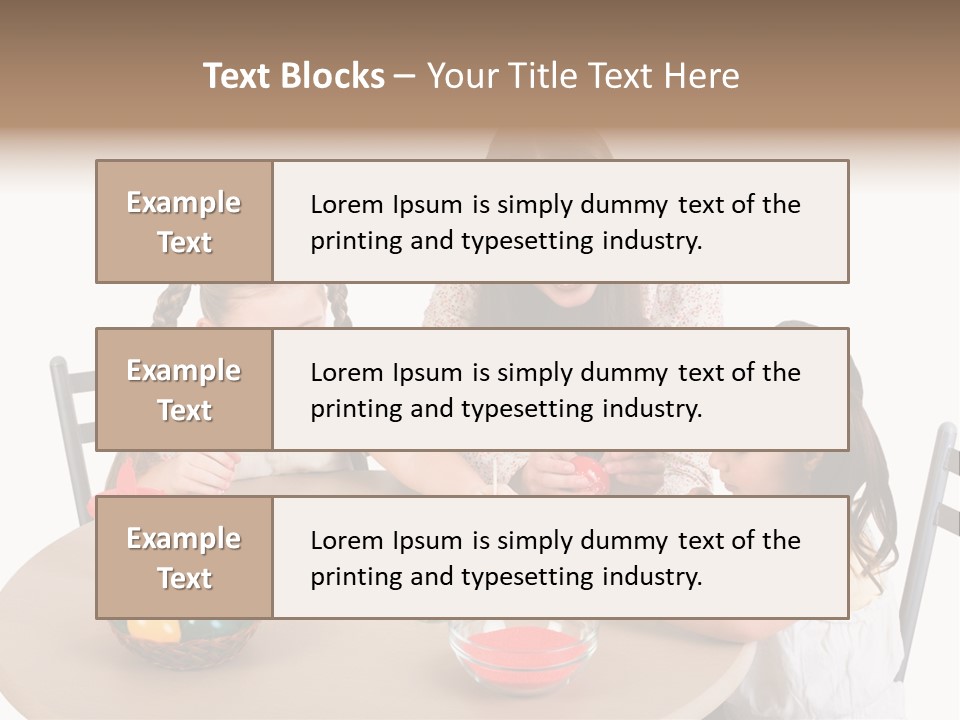 Student Outdoor Female PowerPoint Template