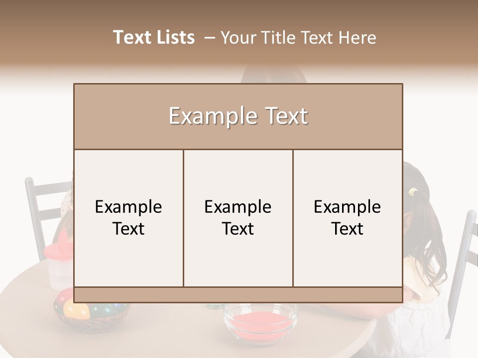 Student Outdoor Female PowerPoint Template
