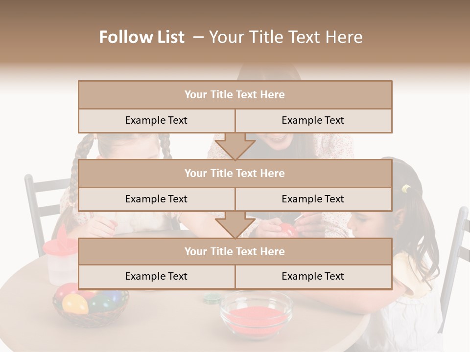 Student Outdoor Female PowerPoint Template