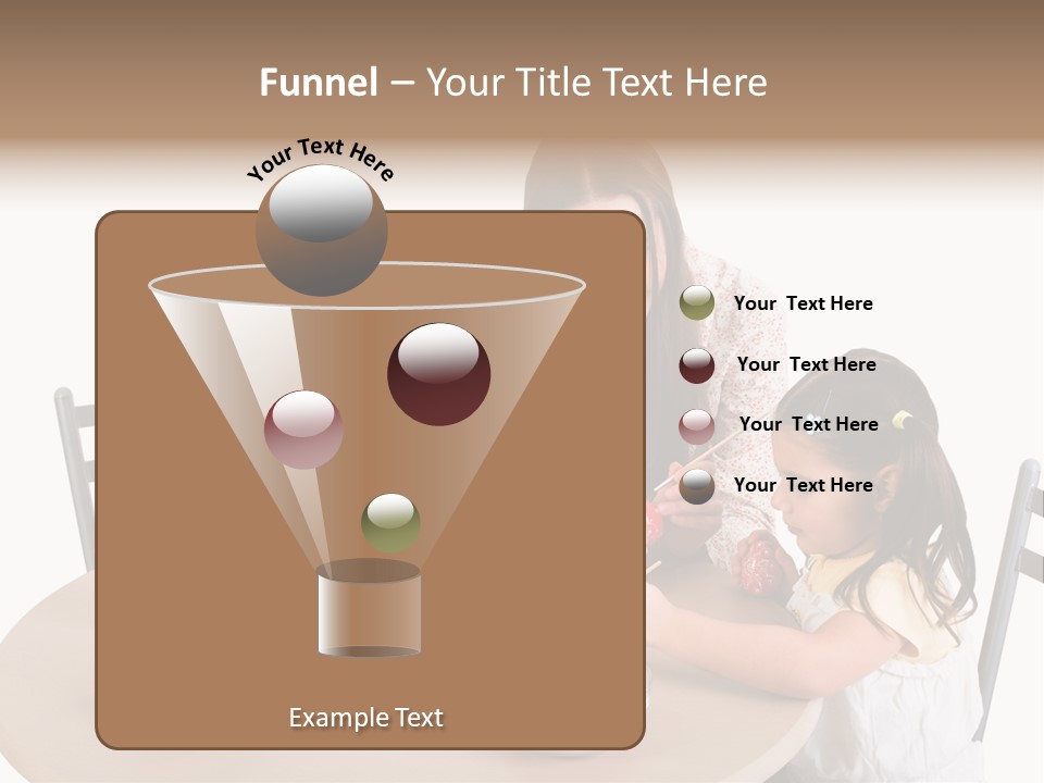 Student Outdoor Female PowerPoint Template