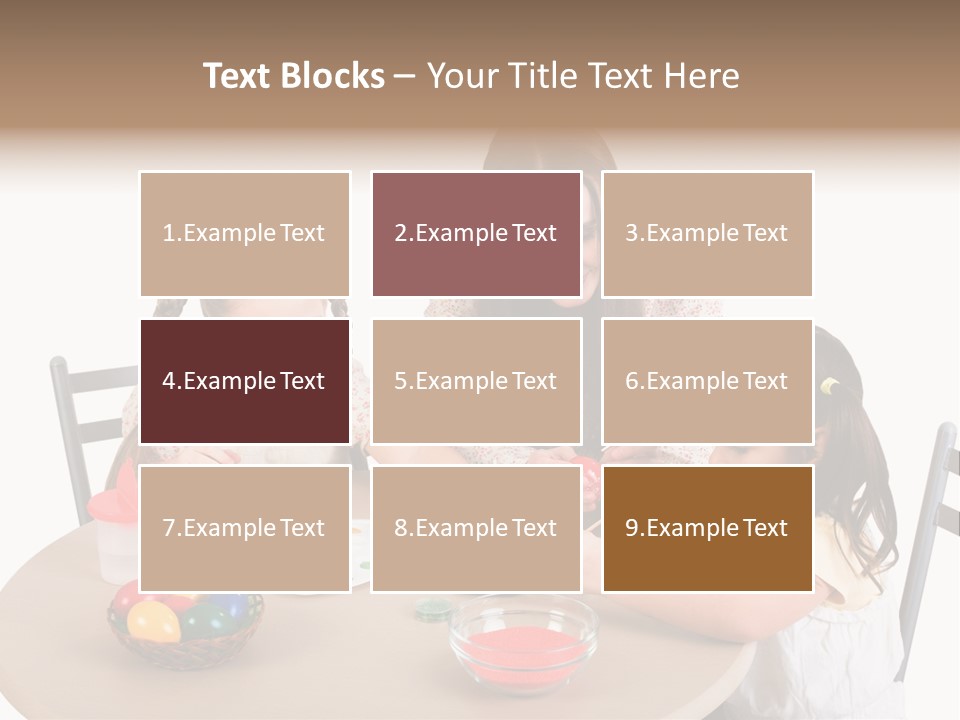 Student Outdoor Female PowerPoint Template