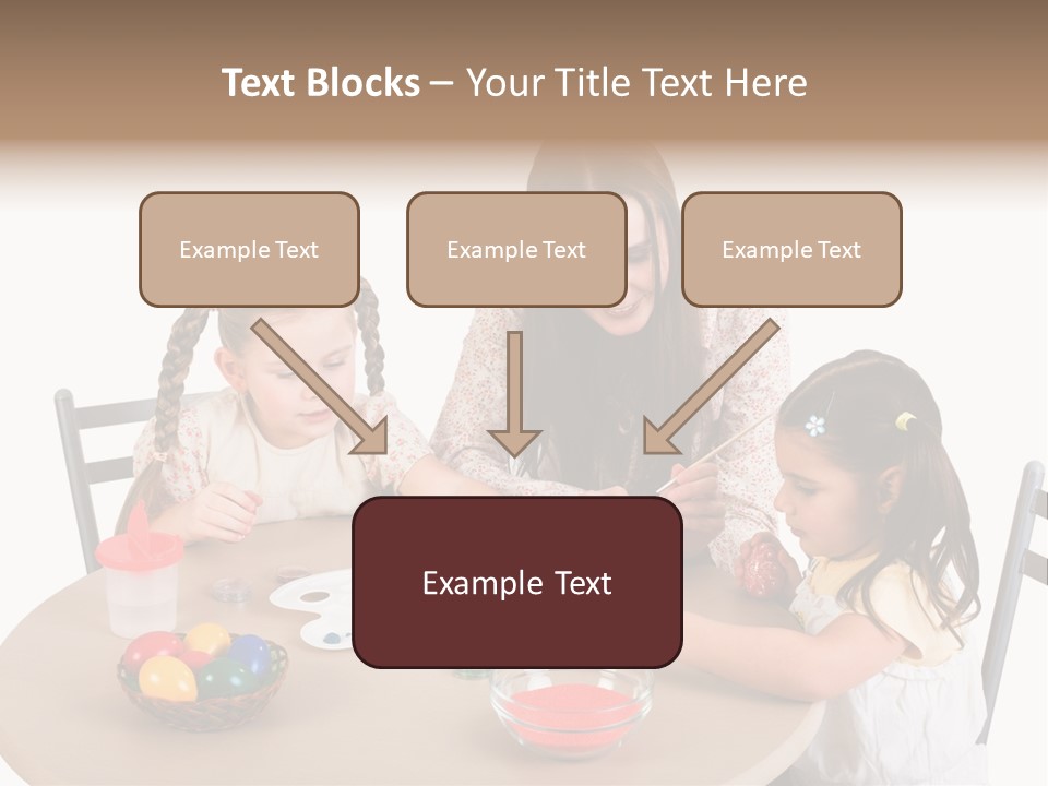 Student Outdoor Female PowerPoint Template