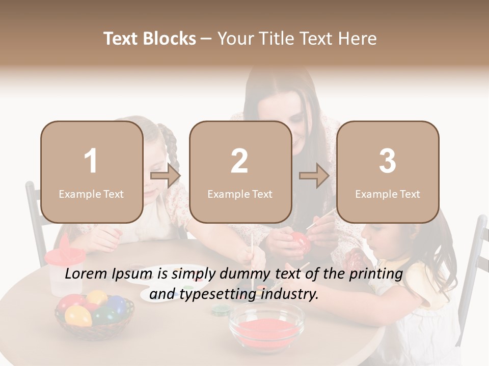 Student Outdoor Female PowerPoint Template