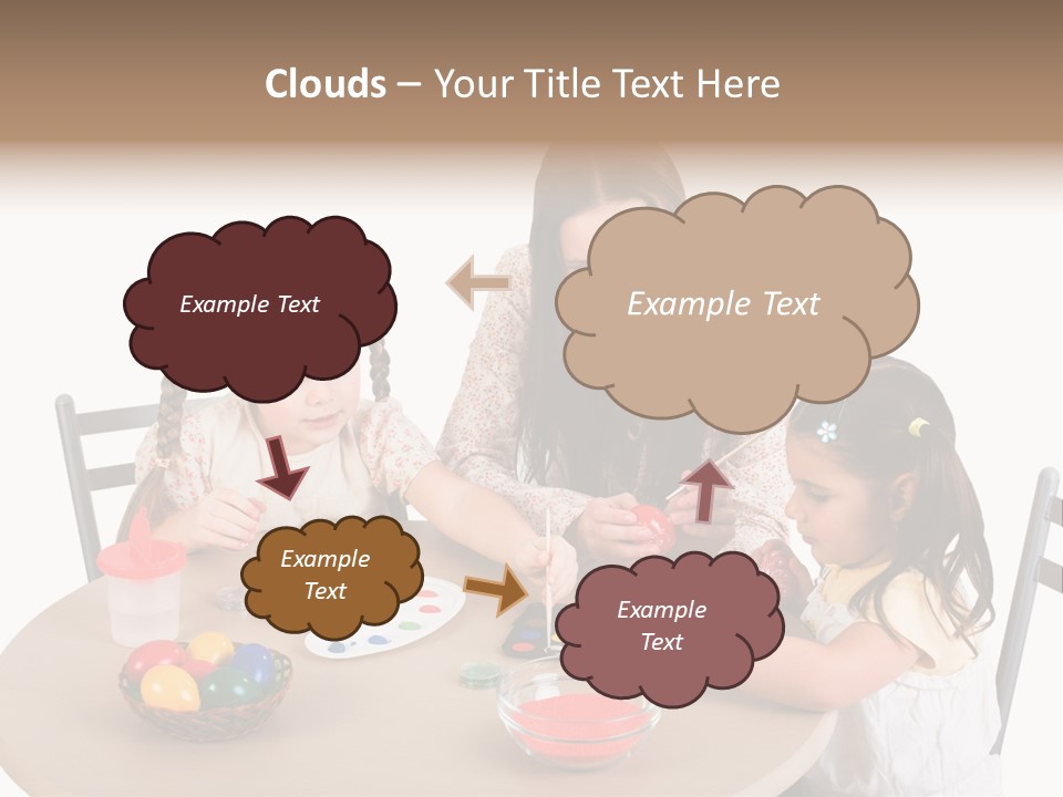 Student Outdoor Female PowerPoint Template