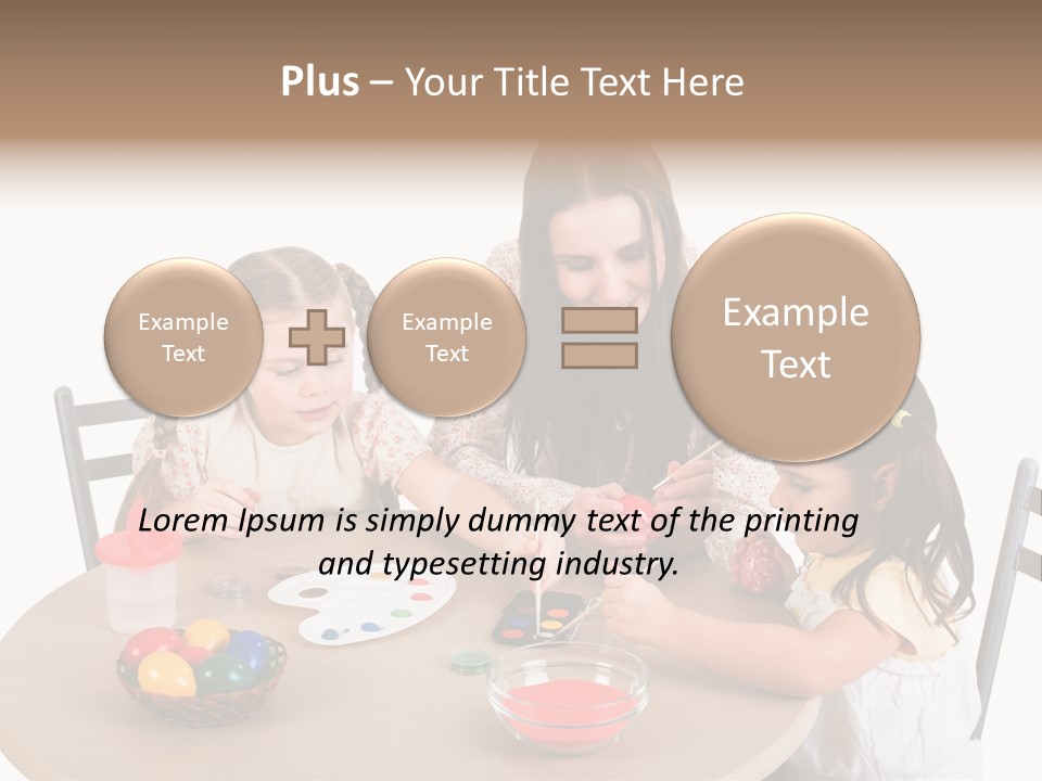 Student Outdoor Female PowerPoint Template
