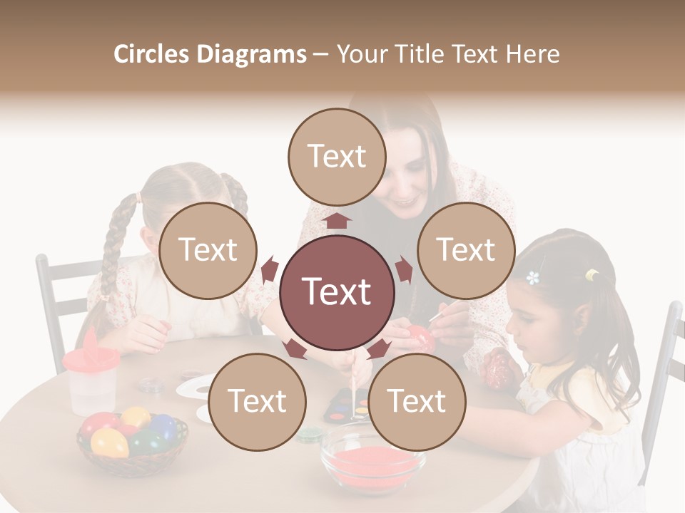 Student Outdoor Female PowerPoint Template