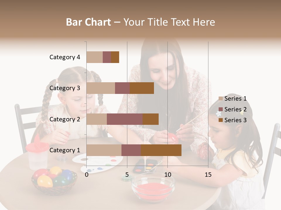 Student Outdoor Female PowerPoint Template