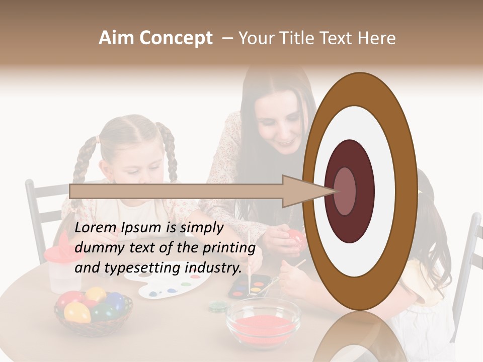 Student Outdoor Female PowerPoint Template