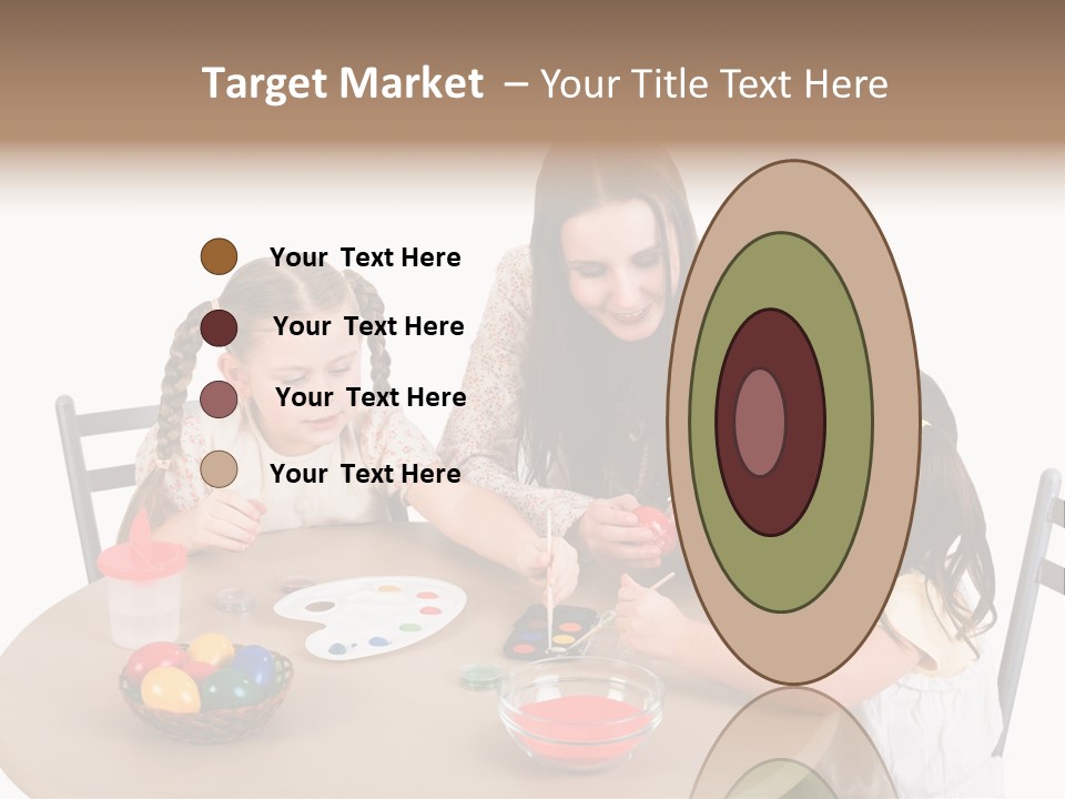 Student Outdoor Female PowerPoint Template