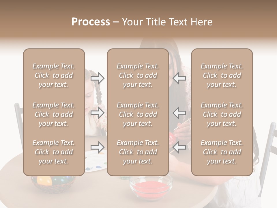 Student Outdoor Female PowerPoint Template