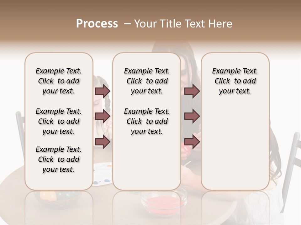 Student Outdoor Female PowerPoint Template
