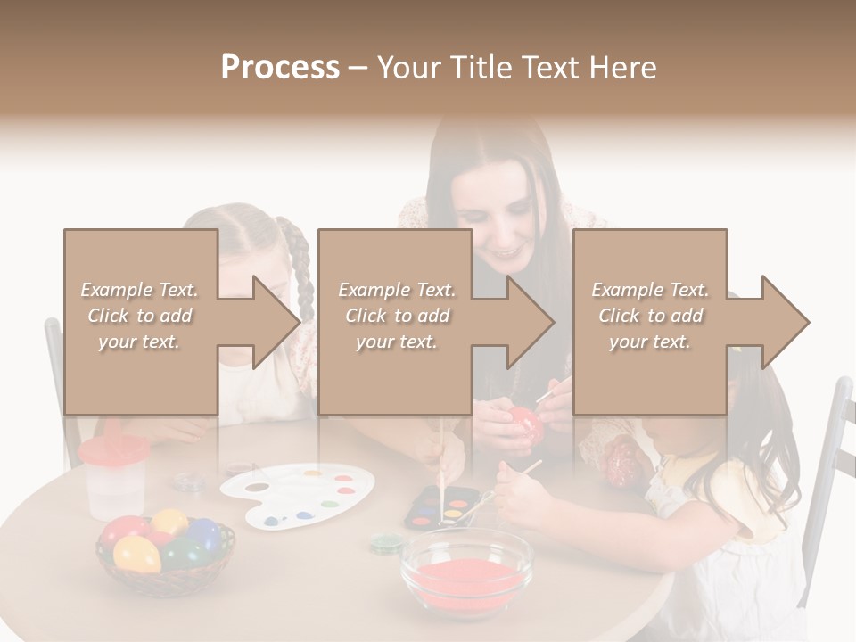 Student Outdoor Female PowerPoint Template