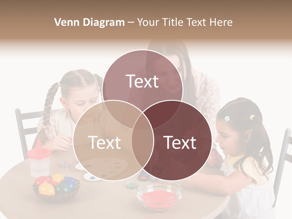 Student Outdoor Female PowerPoint Template