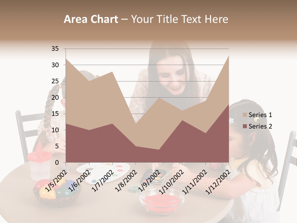 Student Outdoor Female PowerPoint Template