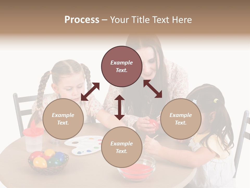 Student Outdoor Female PowerPoint Template