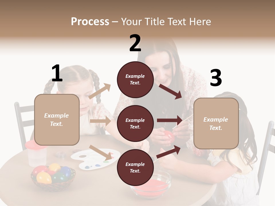 Student Outdoor Female PowerPoint Template