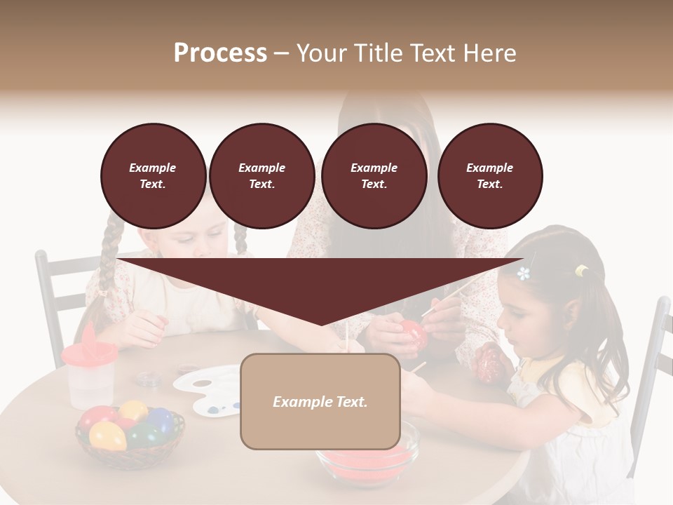 Student Outdoor Female PowerPoint Template