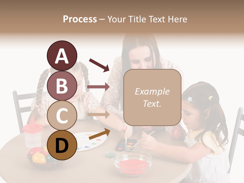 Student Outdoor Female PowerPoint Template
