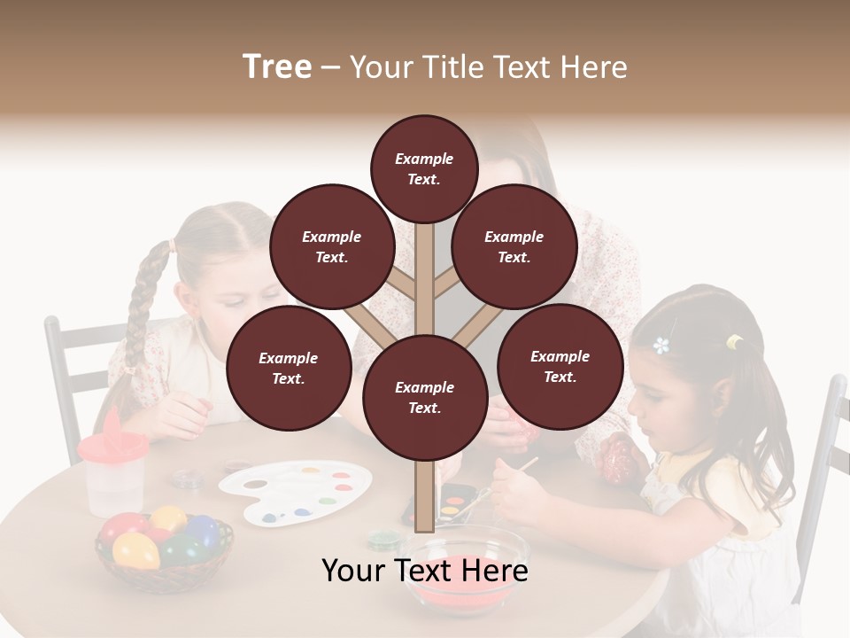 Student Outdoor Female PowerPoint Template