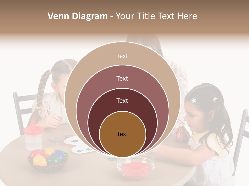 Student Outdoor Female PowerPoint Template