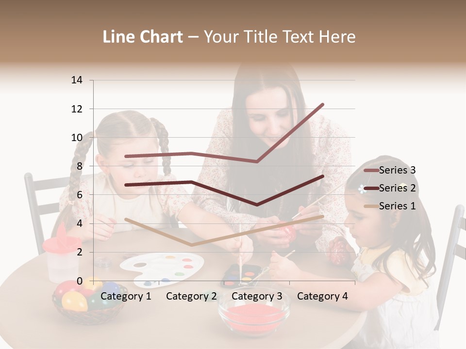 Student Outdoor Female PowerPoint Template