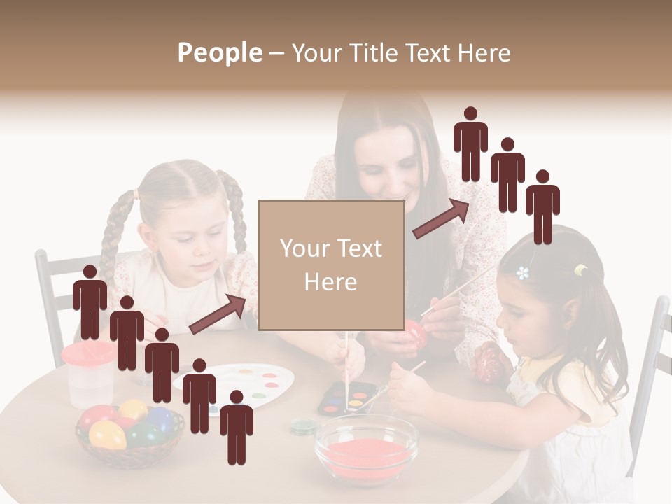 Student Outdoor Female PowerPoint Template