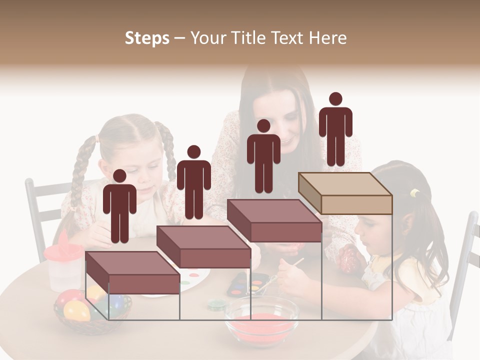 Student Outdoor Female PowerPoint Template