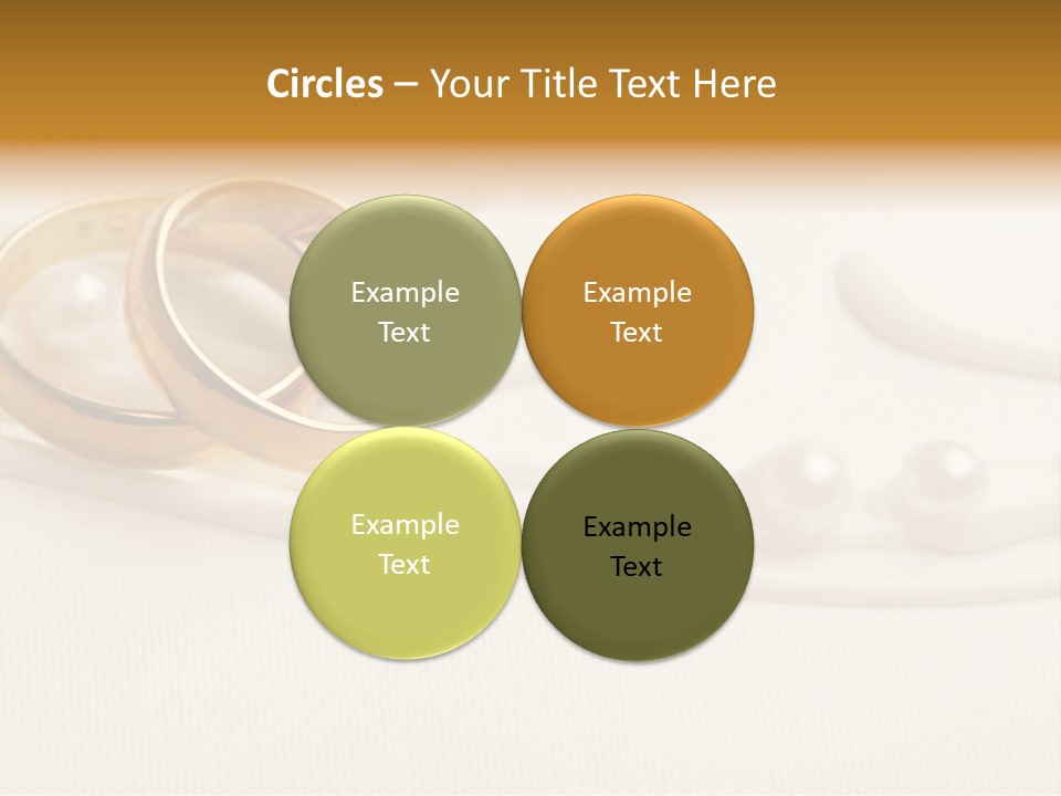 Golden Engagement Gold PowerPoint Template
