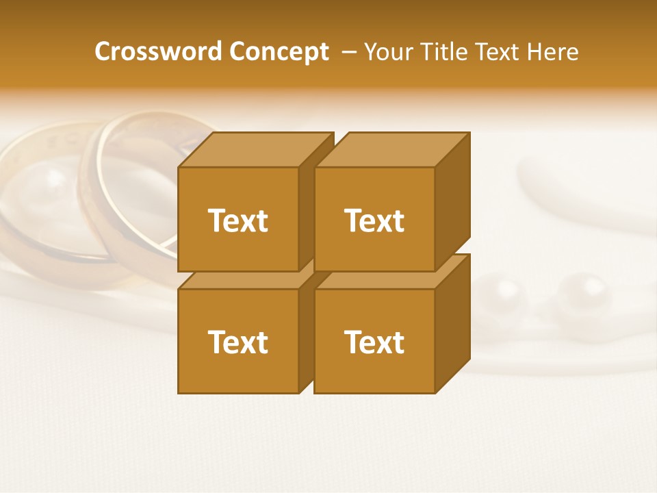 Golden Engagement Gold PowerPoint Template