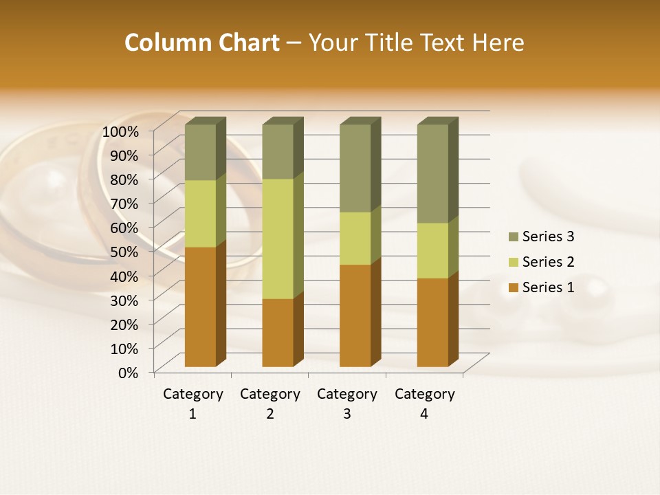 Golden Engagement Gold PowerPoint Template