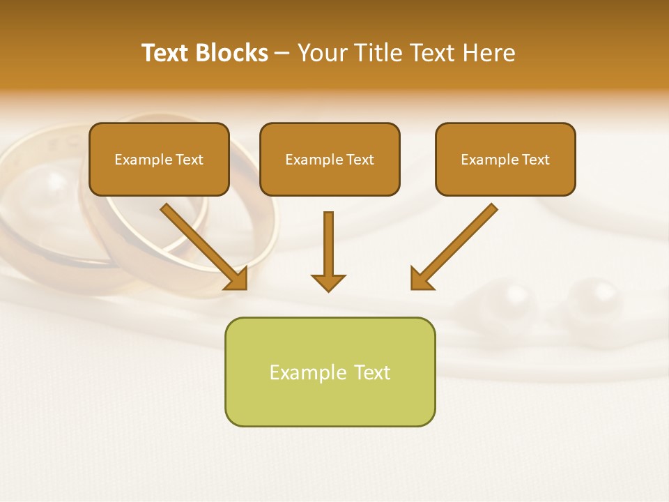 Golden Engagement Gold PowerPoint Template