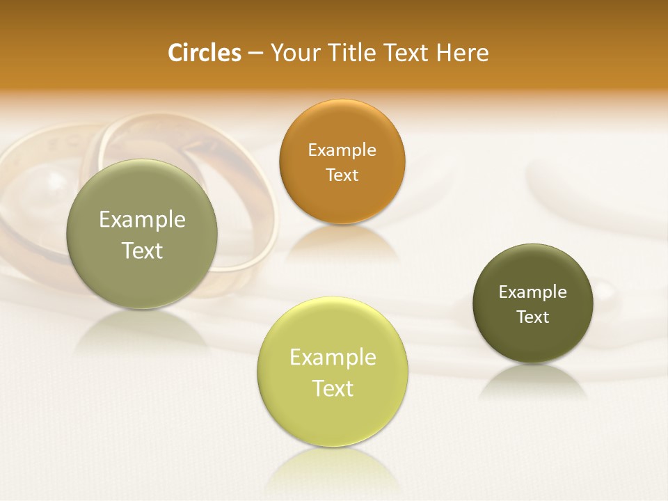 Golden Engagement Gold PowerPoint Template