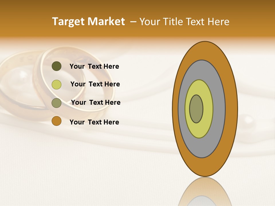 Golden Engagement Gold PowerPoint Template