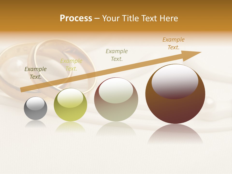 Golden Engagement Gold PowerPoint Template