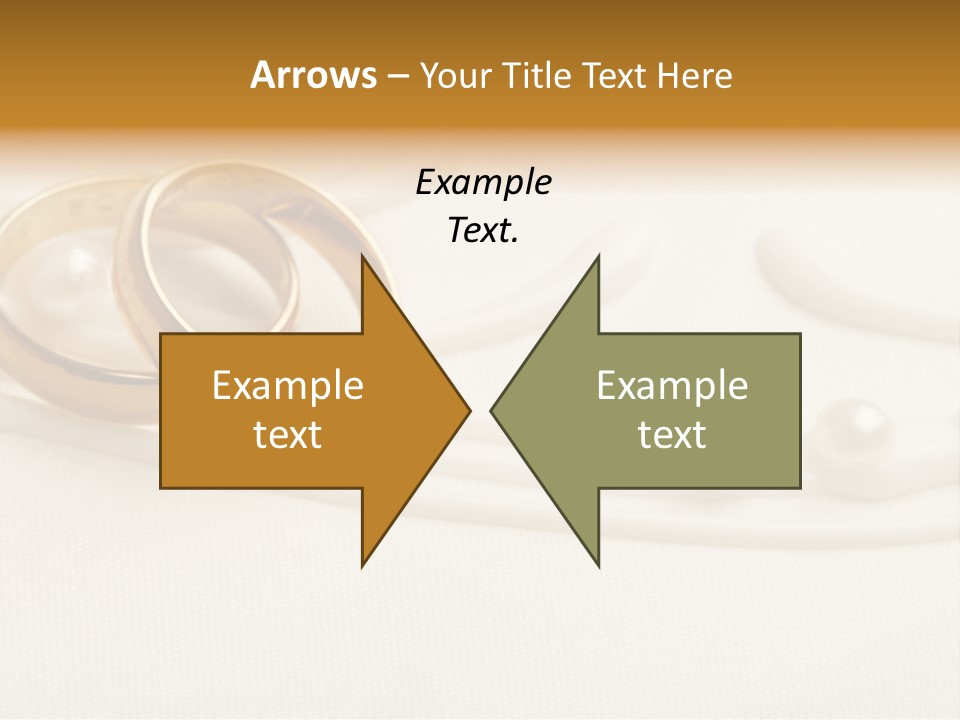 Golden Engagement Gold PowerPoint Template