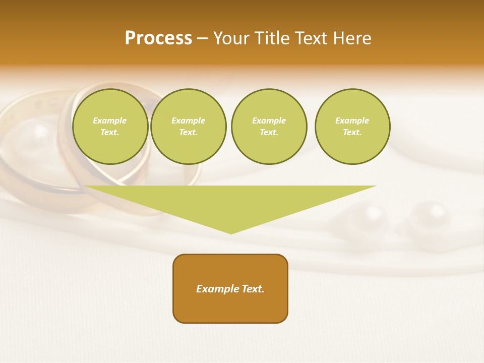Golden Engagement Gold PowerPoint Template