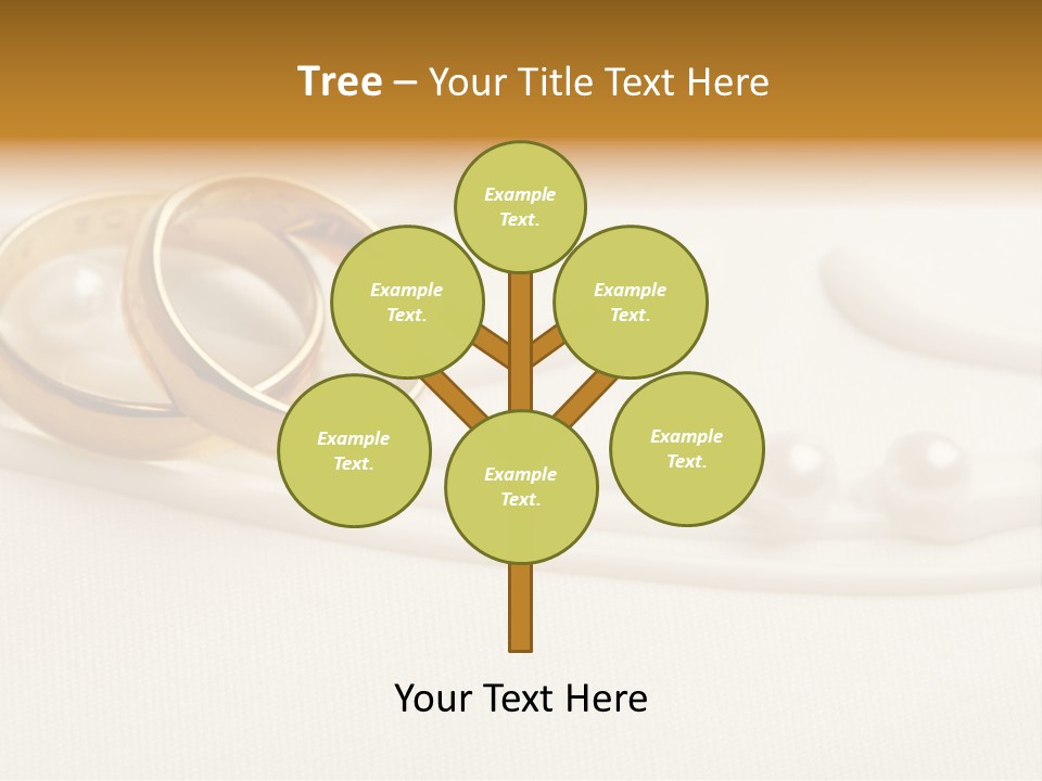 Golden Engagement Gold PowerPoint Template