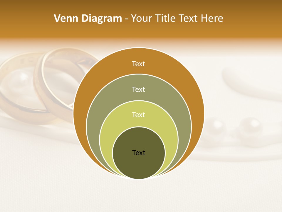 Golden Engagement Gold PowerPoint Template