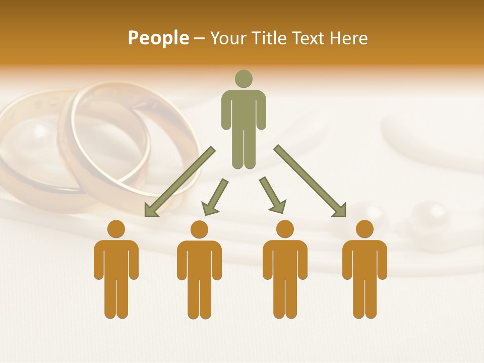 Golden Engagement Gold PowerPoint Template